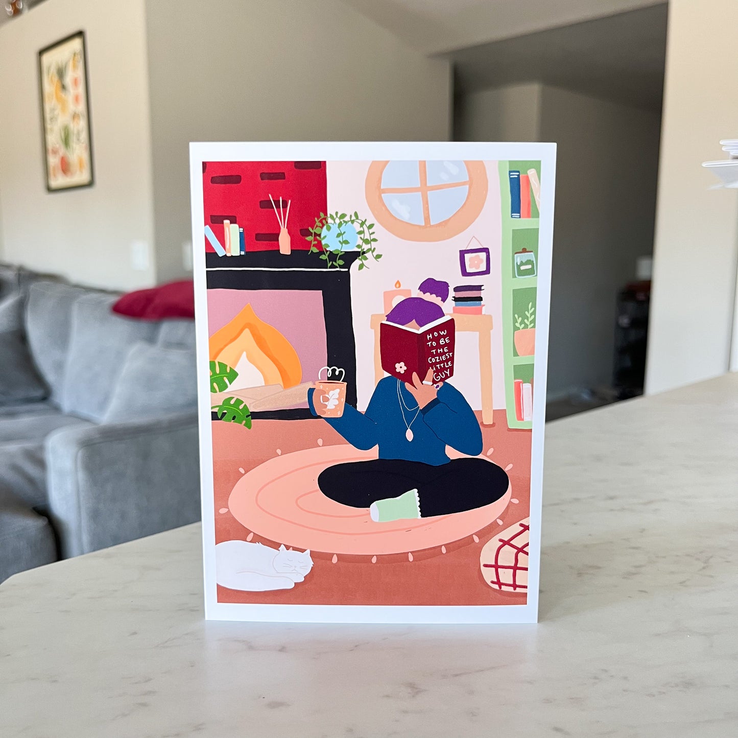 Cozy Afternoon Greeting Card