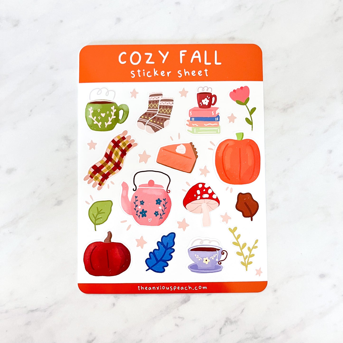 Cozy Fall Sticker Sheet