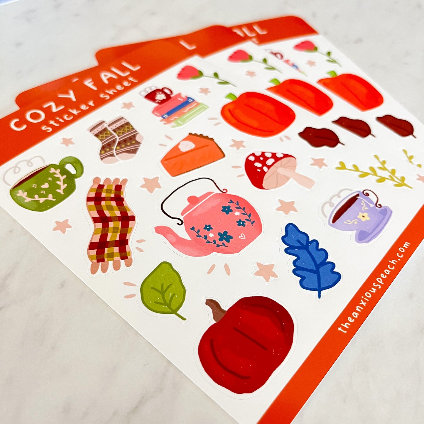 Cozy Fall Sticker Sheet