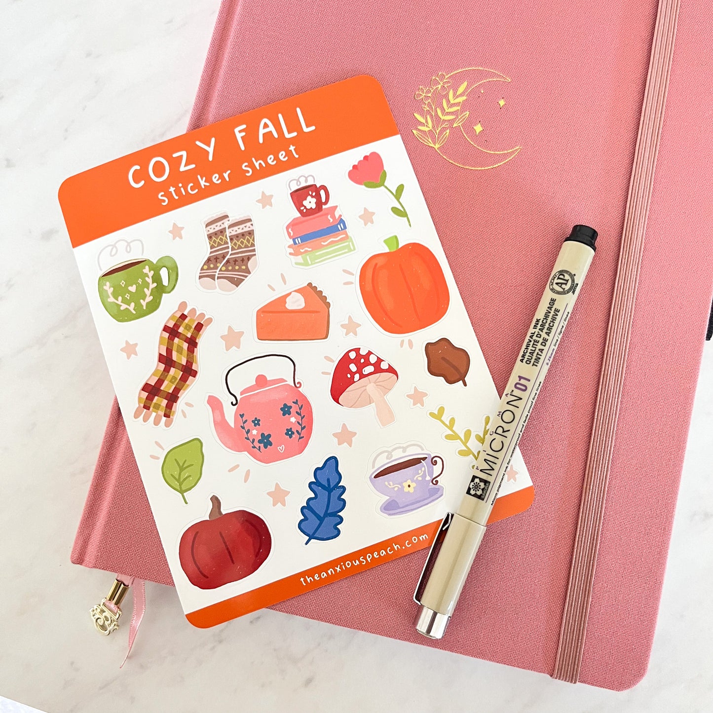 Cozy Fall Sticker Sheet