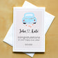 Custom Wedding Card
